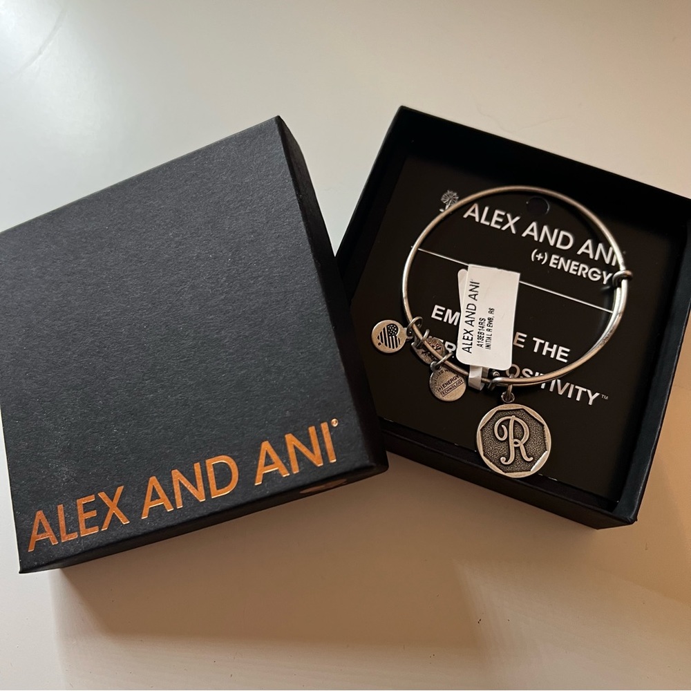 NWT - Alex & Ani “R” Initial Bracelet - Picture 6 of 13